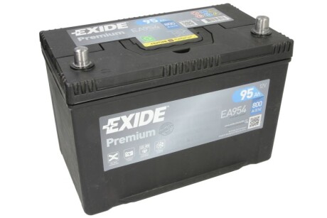 Стартерная батарея (аккумулятор) EXIDE EA954