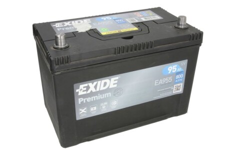 Стартерна батарея (акумулятор) EXIDE EA955