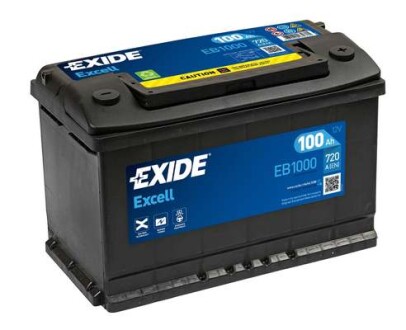 Стартерная батарея (аккумулятор) EXIDE EB1000