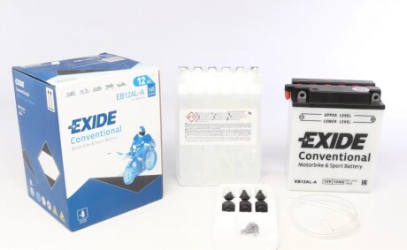 Стартерна батарея (акумулятор) EXIDE EB12AL-A