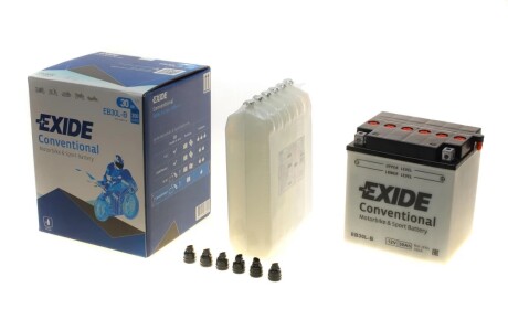 Стартерная батарея (аккумулятор) EXIDE EB30L-B