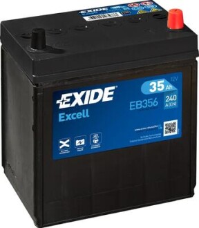 Стартерная батарея (аккумулятор) EXIDE EB356