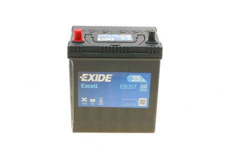 Стартерная батарея (аккумулятор) EXIDE EB357 (фото 1)