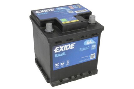 Стартерна батарея (акумулятор) EXIDE EB440