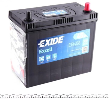 Стартерная батарея (аккумулятор) EXIDE EB456