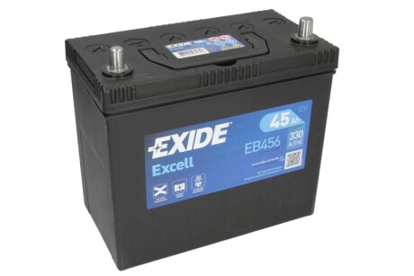 Стартерна батарея (акумулятор) EXIDE EB456