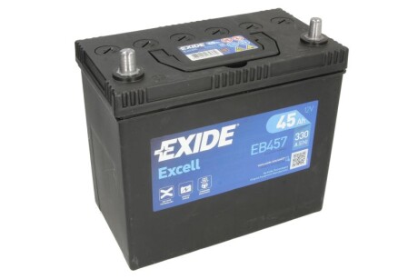 Стартерна батарея (акумулятор) EXIDE EB457