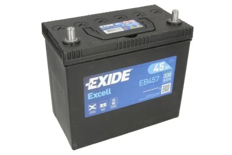 Стартерная батарея (аккумулятор) EXIDE EB457