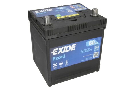 Стартерна батарея (акумулятор) EXIDE EB504