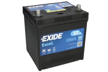 Стартерна батарея (акумулятор) EXIDE EB505