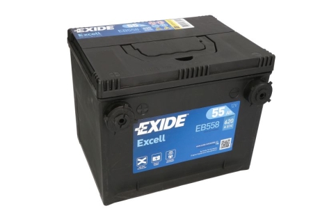 Стартерна батарея (акумулятор) EXIDE EB558