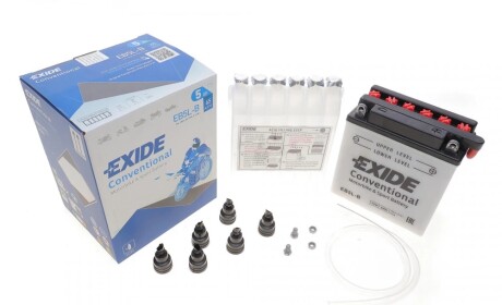 Стартерна батарея (акумулятор) EXIDE EB5L-B