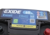 Стартерная батарея (аккумулятор) EXIDE EB602 (фото 2)