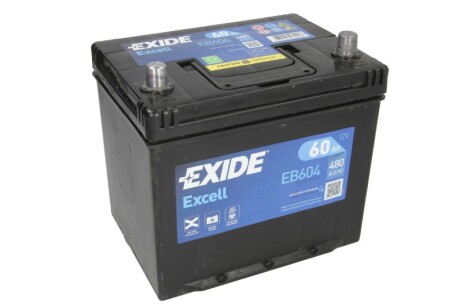 Стартерна батарея (акумулятор) EXIDE EB604