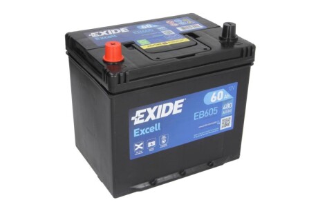 Стартерна батарея (акумулятор) EXIDE EB605