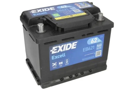 Стартерна батарея (акумулятор) EXIDE EB621