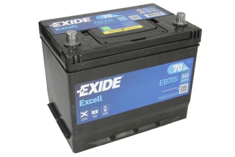 Стартерна батарея (акумулятор) EXIDE EB705