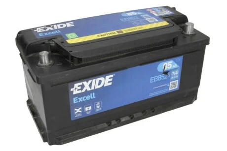 Стартерна батарея (акумулятор) EXIDE EB852