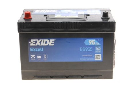 Стартерна батарея (акумулятор) EXIDE EB955