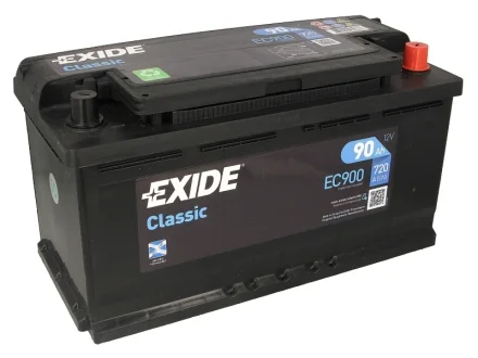 Стартерная батарея (аккумулятор) EXIDE EC900