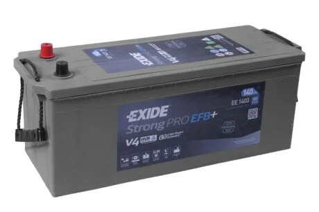 Стартерна батарея (акумулятор) EFB EXIDE EE1403
