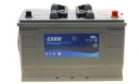 Стартерная батарея (аккумулятор) POWERPRO EXIDE EF1202