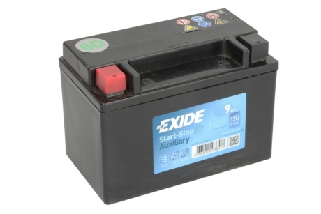 Аккумулятор EXIDE EK091 (фото 1)