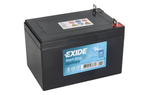 Аккумулятор AUXILIARY ; AGM EXIDE EK143