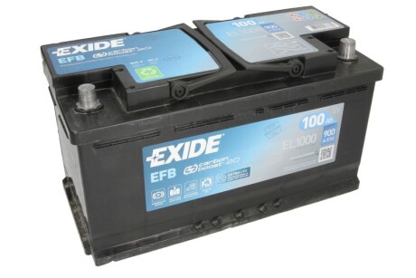 Стартерная батарея (аккумулятор) EFB (Start/Stop) EXIDE EL1000