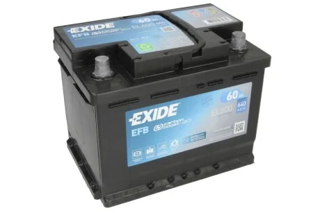 Стартерна батарея (акумулятор) START&STOP EFB EXIDE EL600