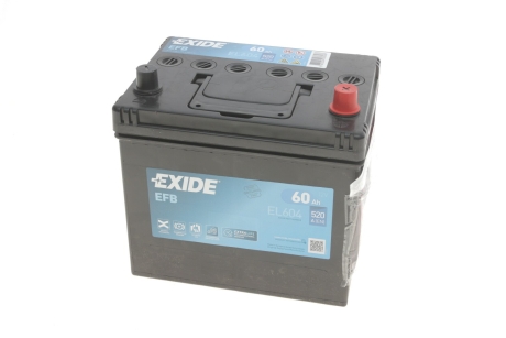 Стартерна батарея (акумулятор) EXIDE EL604 (фото 1)