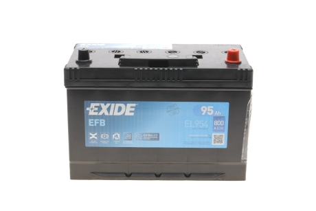 Акумуляторна батарея 95Aч 800A EFB (ASIA) R+ EXIDE EL954 (фото 1)