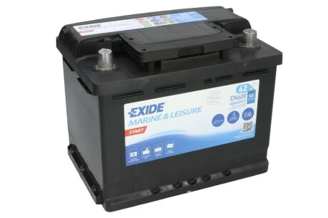 Стартерна батарея (акумулятор) START ; MARINE/RV EXIDE EN600