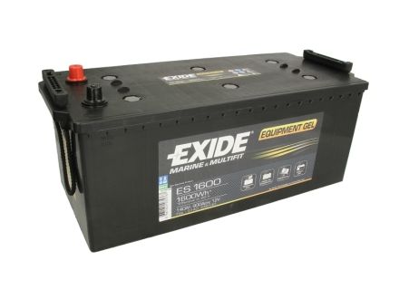 Акумулятор GEL; EQUIPMENT; MARINE/RV (гель акумуляторний) EXIDE ES1600