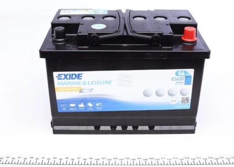 Стартерна батарея (акумулятор) EXIDE ES650