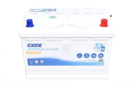 Стартерна батарея (акумулятор) EXIDE ET550