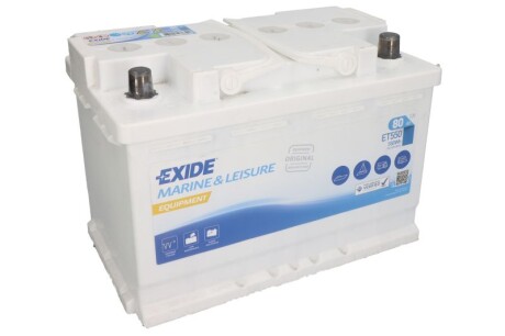 Стартерна батарея (акумулятор) EXIDE ET550