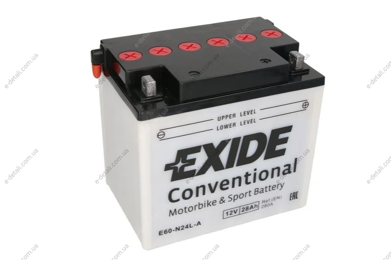Аккумулятор EXIDE Y60N24LAEXIDE (фото 1)