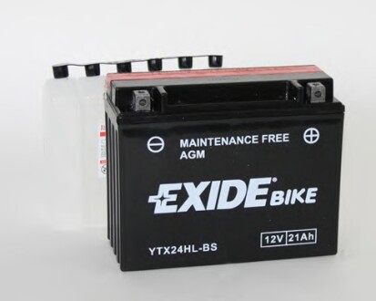 Акумулятор EXIDE YTX24HLBS