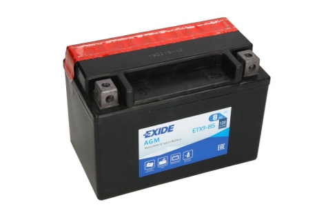 Аккумулятор EXIDE YTX9BS (фото 1)