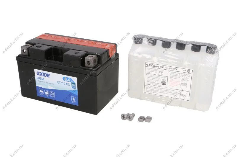 Акумулятор EXIDE YTZ10SBS (фото 1)