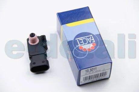 Датчик давления наддува (3 конт.) EPICA/NUBIRA/ASTRA/COMBO 1.4-3.5 92- FACET 10.3011