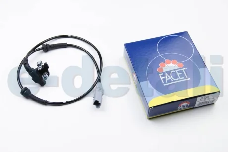 Датчик ABS Citroen C4, C4 I, C4 II, DS4/Pеugeot 307, 308 04- задній Л/Пр FACET 21.0063
