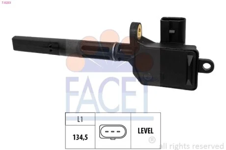 Датчик рiвня оливи FACET 7.0233