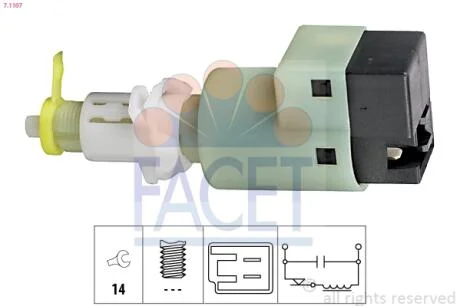 Датчик стоп-сигнала Fiat Albea 1.2 (98-09) FACET 7.1107