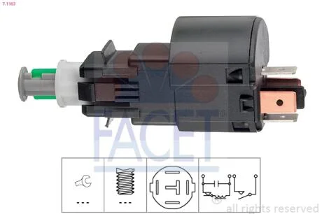 Датчик стоп-сигнала Opel Combo/Omega (94-) Facet FACET 7.1163