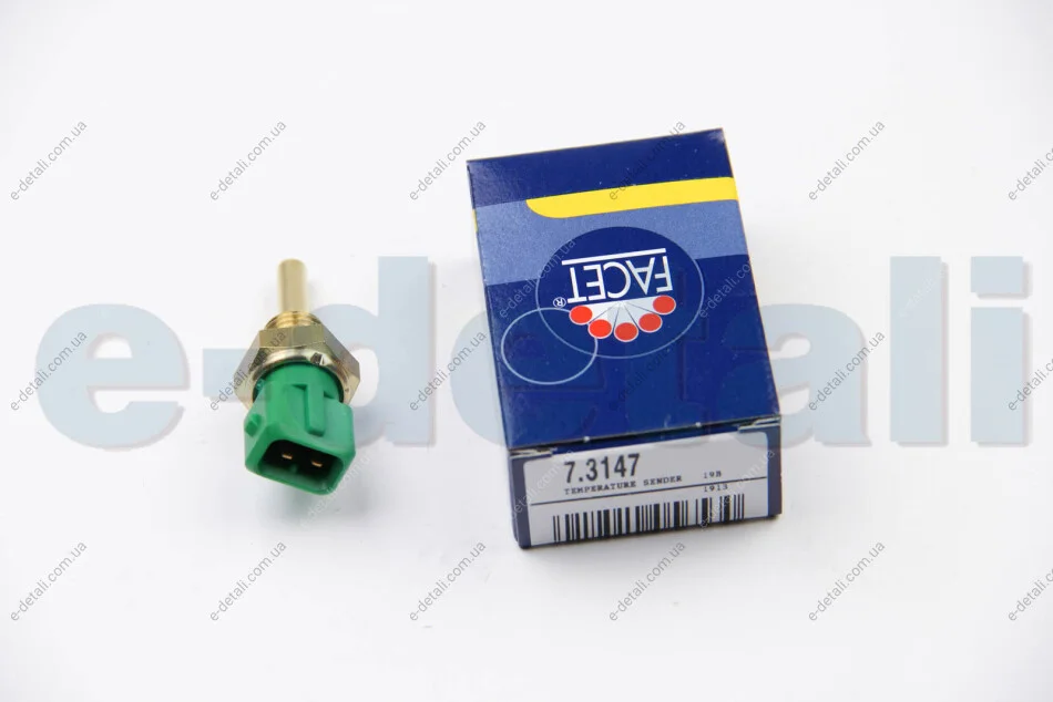 Датчик температури PEUGEOT 206/306/ BMW 5(E34) 1.0-3.0/2.5td 88-05 FACET 7.3147 (фото 1)