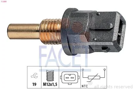 Датчик температуры Land Rover/Range Rover II 4.0 4x4 (98-02) FACET 7.3200