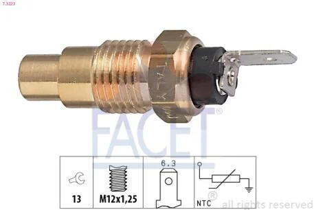 Датчик температури FACET 7.3223