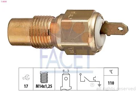 Датчик температури FACET 7.4030